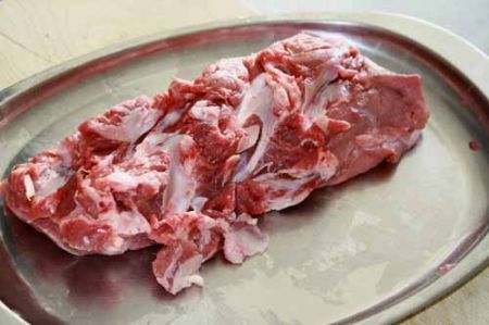 perfì (o sottocollo) taglio di carne
