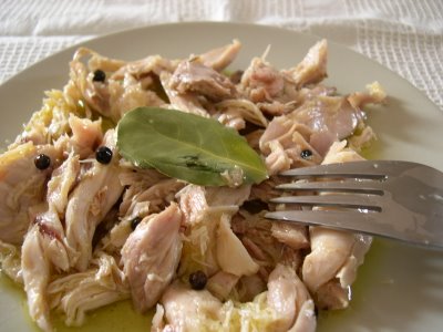 tonno di coniglio della cucina piemontese