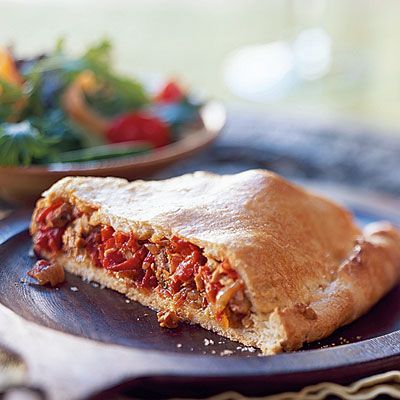 torta salata di peperoni