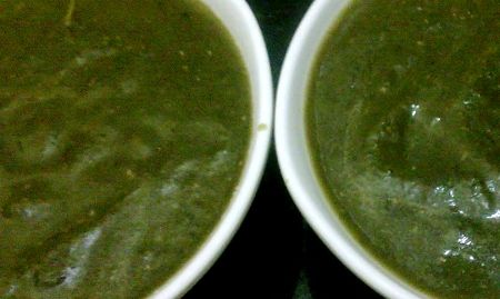 zuppa avena spinaci tofu