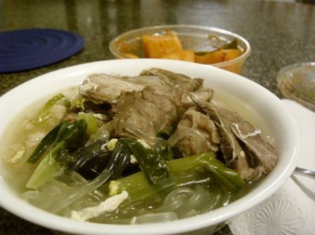 zuppa di costine coreana