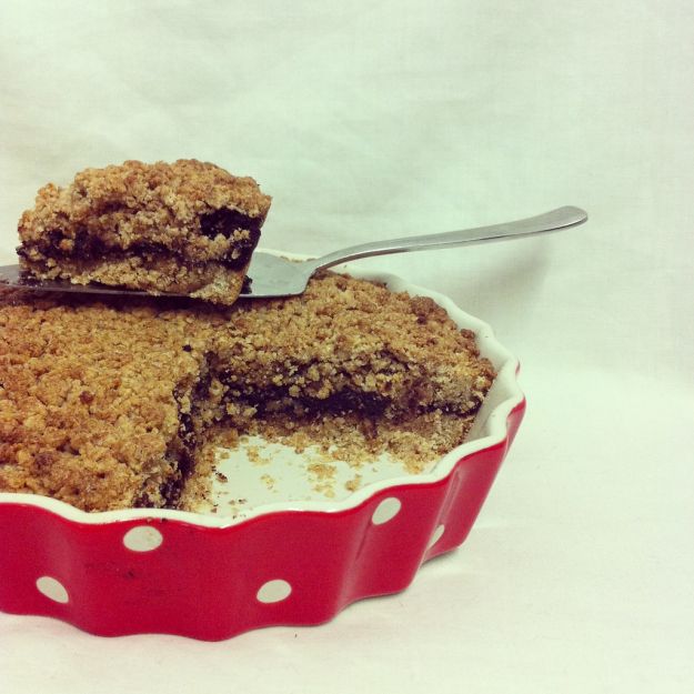 Torta sbrisolona con nutella