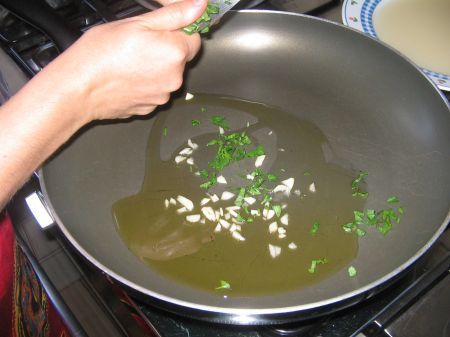soffritto di aglio
