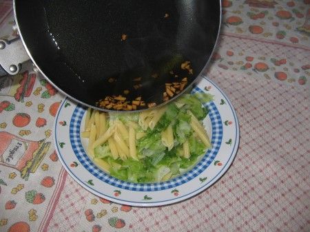 aglio fritto pasta