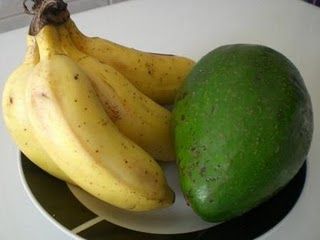 banana e avocado