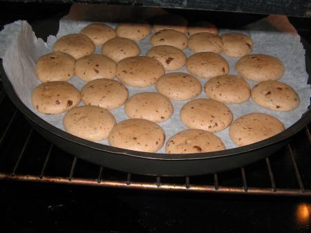 biscotti nel forno