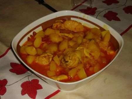 bouillabaisse di pollo