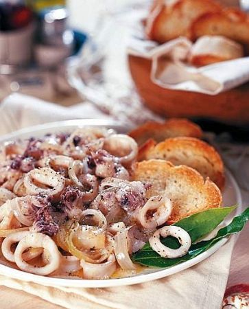 calamari in carpione