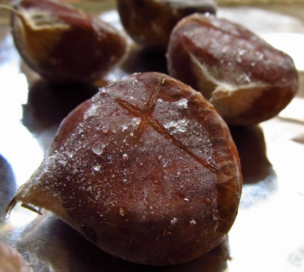 castagne al burro per contorno