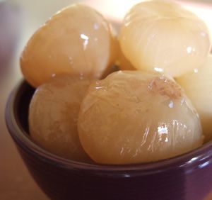 ricetta delle cipolle in gelatina