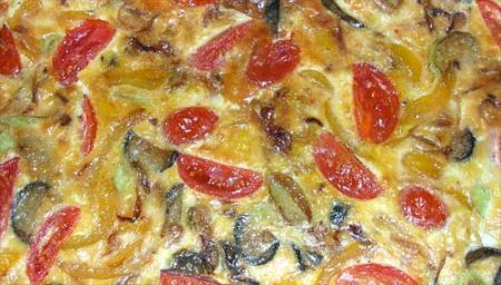 clafoutis di verdure estive