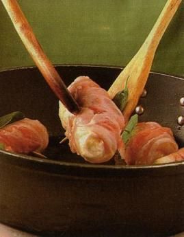 coniglio in involtini di prosciutto crudo