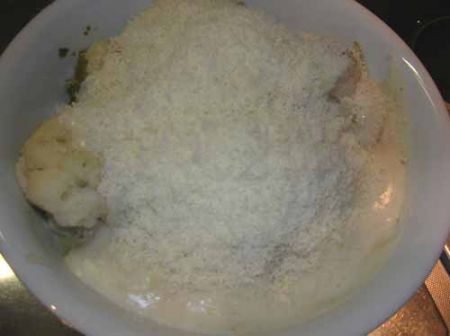 Cavolfiore gratinato light Cavolfiore gratinato light