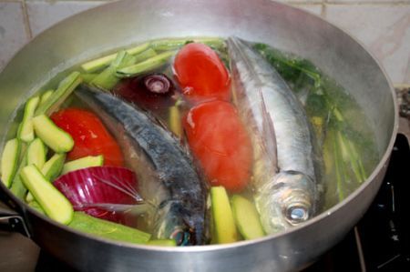 cus cous con pesce e verdure