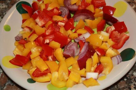 cous cous con tonno e verdure