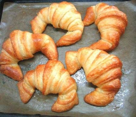 croissants salmone affumicato