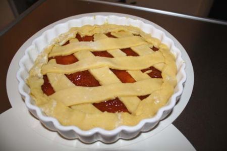crostata con la marmellata