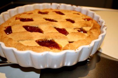 crostata con la marmellata