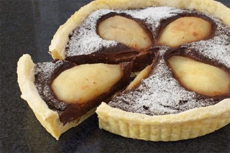 crostata pere cioccolato