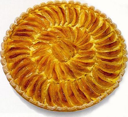 crostata di pere e mandorle