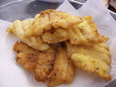 filetti di sogliola fritti