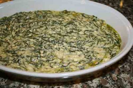 frittata di agretti o barba di frate