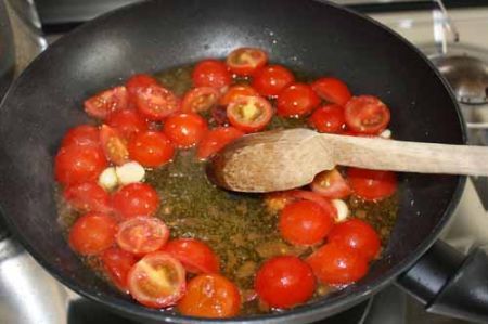 Fusilli con i gamberi