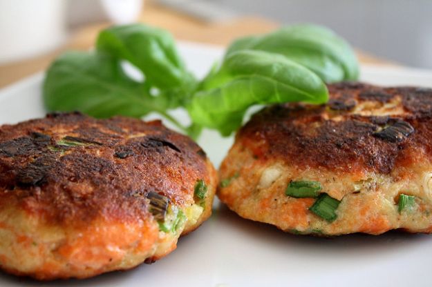 hamburger di salmone light