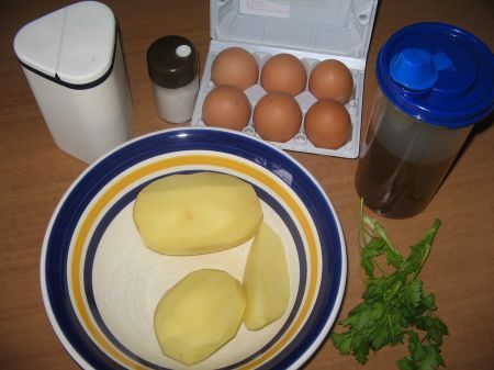 ingredienti per la frittata