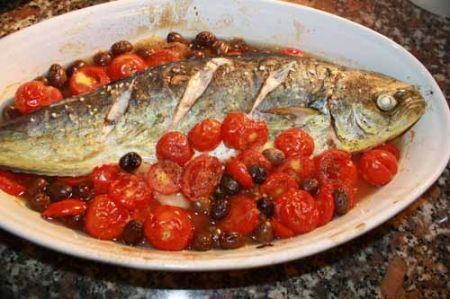 pesce al forno