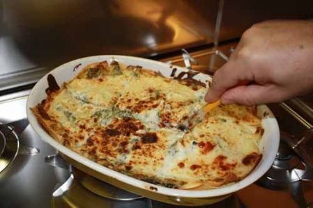 lasagne al forno al verde