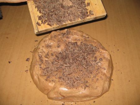 cioccolato a scaglie nell’ impasto