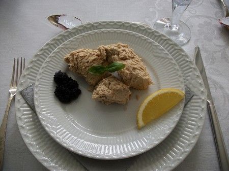 mousse di branzino