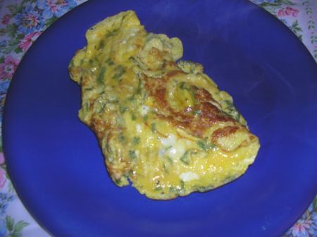 omelette al dragoncello