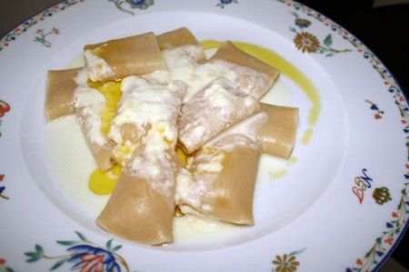 paccheri kamut fonduta pecorino 01