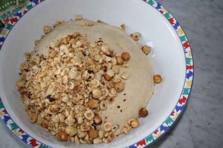pandolce cioccolato e nocciole