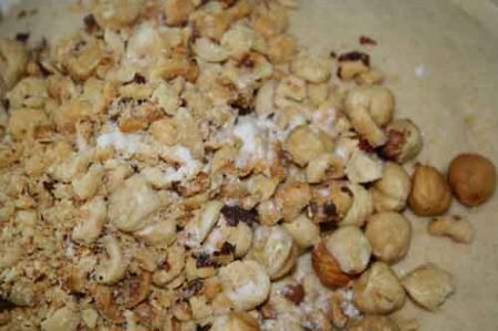 pandolce cioccolato e nocciole