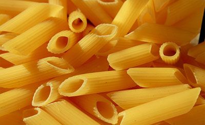 pasta penne dorate