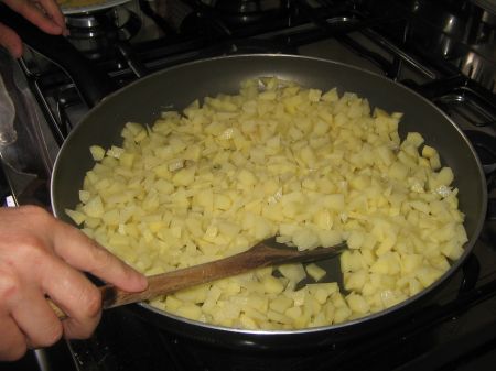 patate in cottura