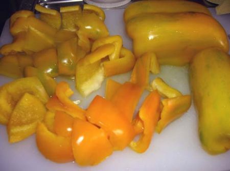 tagliate i peperoni