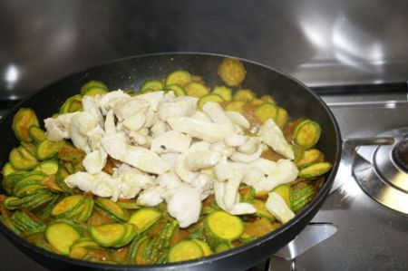 pollo con le zucchine