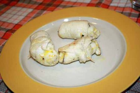 togliete gli involtini dalla padella