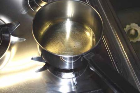 scaldate l’olio