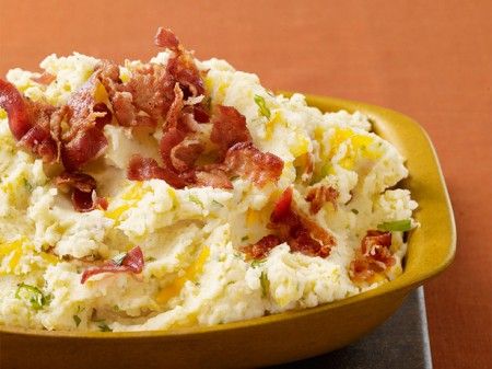 pure di patate con bacon