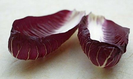 radicchio per involtini di coniglio