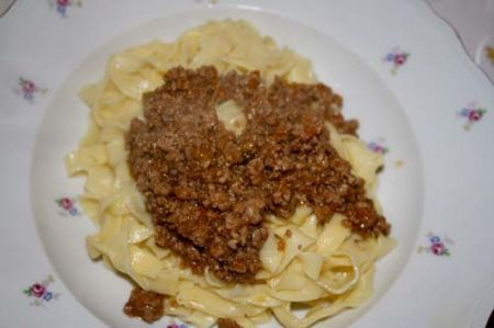 ragu’ di carne alla bolognese