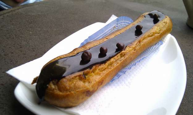 ricetta Eclair al cioccolato