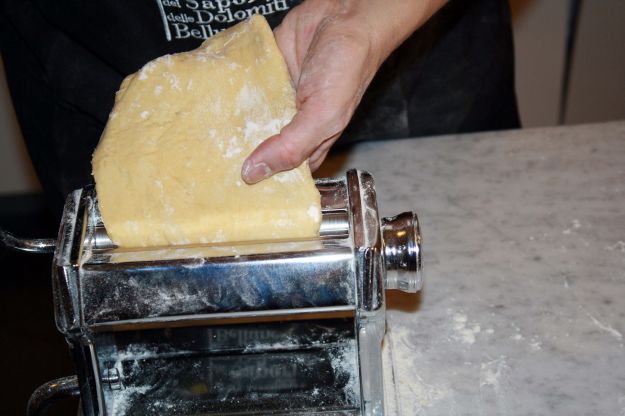 sfoglia di pasta per agnolotti piemontesi