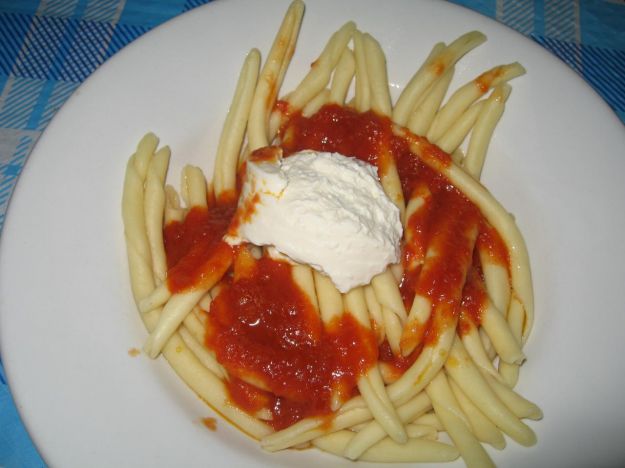 ricetta fusilli fatti in casa