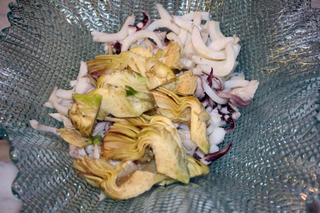 ricetta insalata seppie carciofi 01